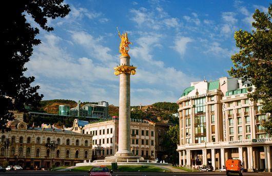 Apartment Freedom Square Tbilisi Exteriör bild
